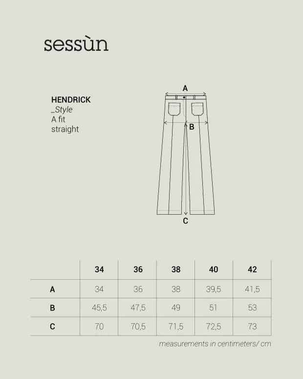 HENDRICK Flamingo | Pantalon | SESSÙN Site officiel 